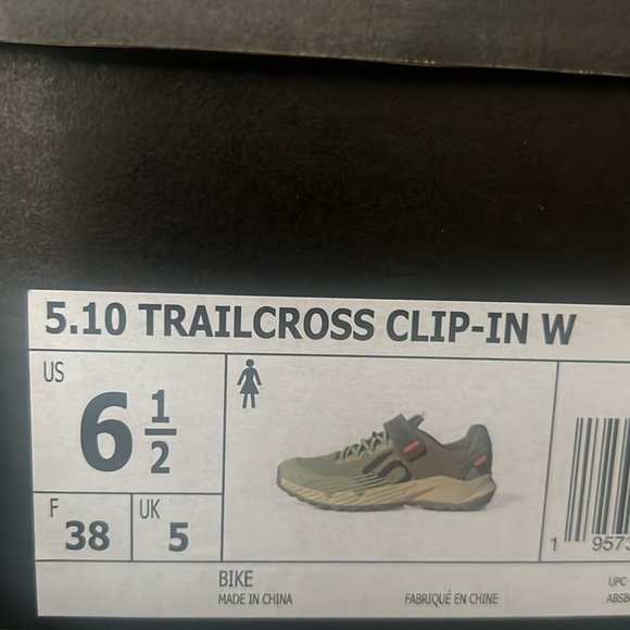 Adidas Five Ten Trailcross Clip-In Cycling Bike Shoe - Women's 38 NIB - Picture 3 of 4